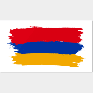 Armenia flag Posters and Art